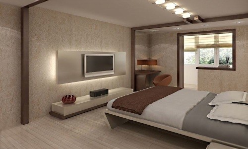 Как создать красивый дизайн спальни в частном доме?
